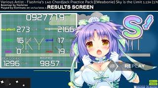 osu!mania - Sky is the Limit 1.15x 98.57%