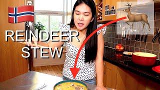 FINNBIFF I REINDEER MEAT STEW I AUTUMN RECIPE I NORWAY VLOG