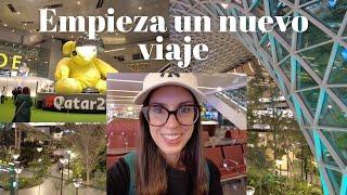 El MEJOR aeropuerto del Mundo  | Empieza un NUEVO VIAJE y hacemos una escala en QATAR ️  Vlog |