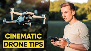 5 PRO TIPS To Shoot Cinematic DRONE FOOTAGE! | DJI Mavic Air 2