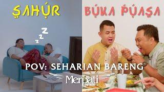 Seharian Bareng Merpati Band: Sahur vs Buka Puasa | Behind The Scenes MV "Buka Puasa"