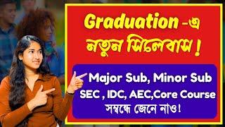4 Year Graduation Syllabus | What Is Mejor And Minor Subject | IDC : AEC : Core Course Details |