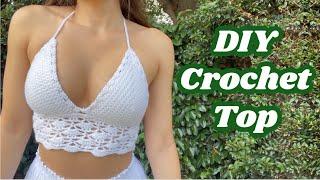 DIY Crochet Top | Boho Crochet Top Tutorial