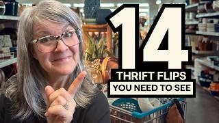 14 INSANE Thrift Store Makeovers: Trash to Treasure HIGH END Decor