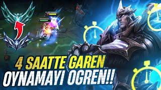 GAREN İLE LİG ATLAMAYI ÖĞREN!! | ÖĞRETİCİ 6 GAREN OYUNU!! | PLATİN ELO | PENTAKILL İÇERİR