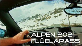 Alpen 2021 - Flüelapass - Pure POV Drive 4K - Motorsound - BMW Z4 Roadster Roadtrip