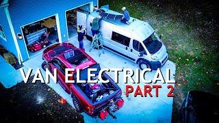 DIY VAN ELECTRICAL - PART 2 - VAN SOLAR INSTALL