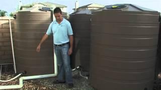 BushmanUSA Rainwater Harvesting Tanks Parts Install