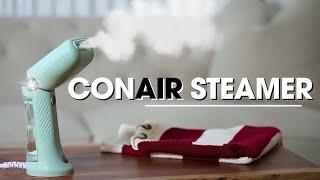 Conair Garment Power Steamer Review & How To Use | Dual Voltage | Compact Travel Size ExtremeSteam