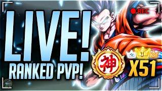 GOHAN GOT BUFFED?! OMEGA SHENRON PLAT! 52x GOD RANKED PvP PLAYER! (Dragon Ball Legends)