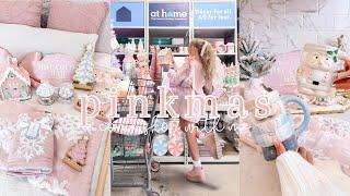 CHRISTMAS HOME DECOR HAUL 2024 🩰 girly & aesthetic pinkmas inspired decor 