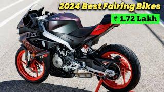 Top 7 Best Fairing Bikes in India 2024 | From Rs. 1.72 Lakh | Best Looking Sport Bikes in India