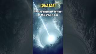 Quasar vs Black Hole: Who's the Beast?|#mystery #universe #facts #spaceexploration