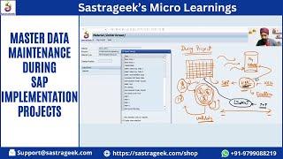 Master data maintenance during SAP Implementation Projects