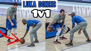 1v1 Luka Doncic Vs. Coach Jamahl Mosley  NBA Workout ‼️