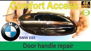 BMW door handles repaired for comfort access - detailed