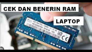 MEMPERBAIKI RAM LAPTOP YANG RUSAK SLOT RAM RUSAK RAM TAK TERBACA