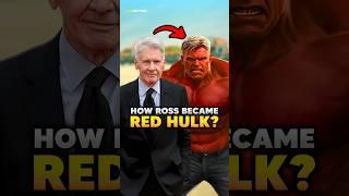 How Will Thunderbolt Ross Become Red Hulk in Captain America brave new world? #redhulk