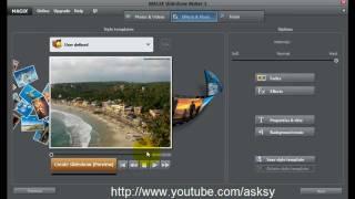 How to create a slideshow with music - Tutorial video