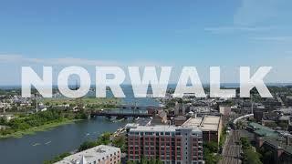 Norwalk Connecticut - Aerial Footage