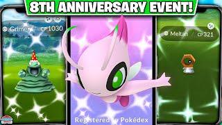 Celebrate Pokémon GO’s 8th Anniversary: Shiny Meltan, Party Hat Pokémon, and More!”