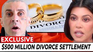 Kourtney K FILED For $500M In FAMILY COURT Through DIVORCE SETTLEMENT From Travis Barker