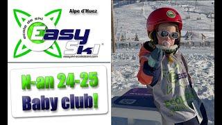 Ecole de ski Alpe d'Huez Easyski – Baby club semaine du nouvel an – 24-25