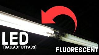 How to Replace Fluorescent Bulbs w/ LED Ballast Bypass Light Bulbs | T8, T12, Single Pin, 4ft, 8ft