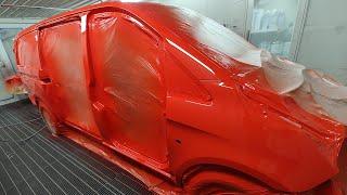 Delfleet Industrial Respray Mercedes-Benz Van