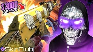 SKINCLUB AWP PRINCE AND AK47 GOLD ARABESQUE SAME TIME ?! (Skinclub Promo Code 2024)