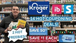 14 HOT KROGER COUPONING DEALS THIS WEEK! ~ 2 HOT FREEBIES AT KROGER! ~ CHEAP GIFT SETS / POP / MORE