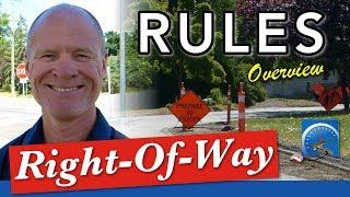 Learn to Drive, Determine the Right-of-Way, & Give Way to Road Users