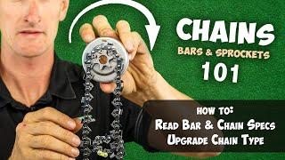 Chainsaw Chains, Bars, & Sprocket - EXPLAINED!