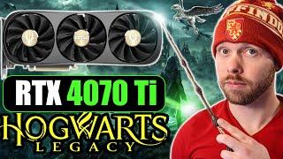 4070 TI vs Hogwarts Legacy | PC Benchmark 4K, 1440p, 1080p