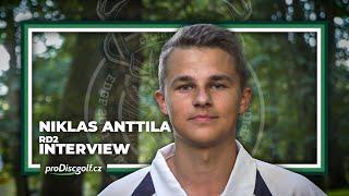 NIKLAS ANTTILA POST ROUND 2 INTERVIEW || EUROPEAN DISC GOLF CHAMPIONSHIP