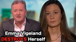 Emma Vigeland MELTS DOWN On Piers Morgan