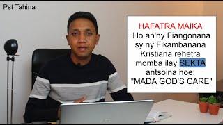 Marka 16: 15 - HAFATRA MAIKA HO AN NY FIANGONANA SY NY FIKAMBANANA KRISTIANA MOMBA NY SEKTA MGC