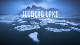 ICEBERG LAKE in SWITZERLAND: an incredible result of GLOBAL WARMING.