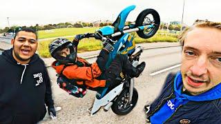 SUPERMOTO vs SWEDISH MOPED KIDS | Frihamnen Meet 2021 | BLDH