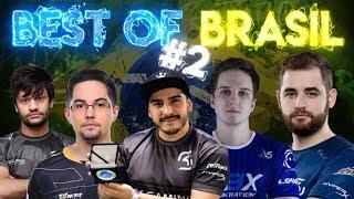 CS:GO - BEST OF BRASIL #2 (Melhores Jogadas Brasileiras)(ACEs, Clutches, Sprays..)