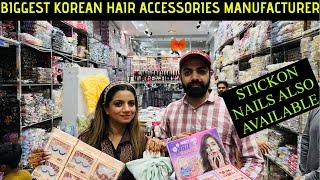 Biggest Korean Hair Accessories Importer & Manufacturer |Trending Hair accessories |Hind Fashion