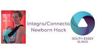 Newborn hack with a Connecta/Integra carrier