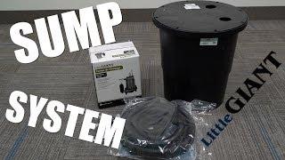 CS-SS Pre-Packaged Crawl Space Sump System by Little Giant