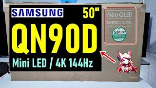 SAMSUNG QN90D MINI LED REVIEW COMPLETA / 4K 144Hz / SMART TV 50 PULGADAS