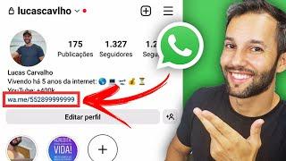 HOW TO PUT WHATSAPP LINK ON INSTAGRAM