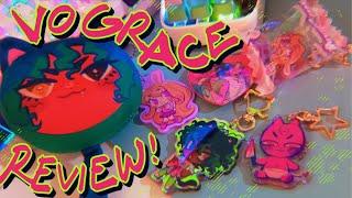  VOGRACE REVIEW  Charms, Stickers, Buttons, Manjuu!