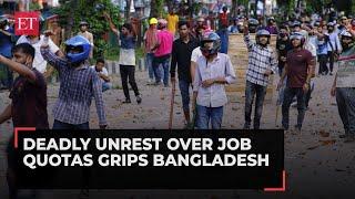 Bangladesh unrest: Dhaka burns as quota protest turns violent, curfews continue