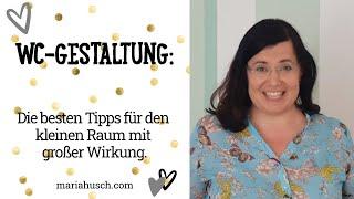 WC-Gestaltung: Die besten Tipps für den kleinen Raum mit großer Wirkung. | Home | Raumtalk 195