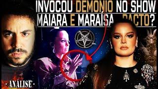 MAIARA e MARAISA INVOCAM "DEMÔNI0" ANTES de SUBIR no PALCO do FARRAIAL 2024 (AO VIVO) - TUDO GRAVADO