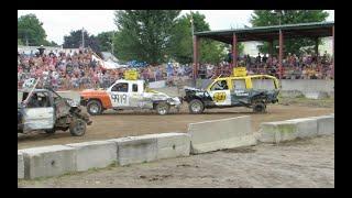 Napanee Demolition Derby August 5, 2024. Truck Feature.